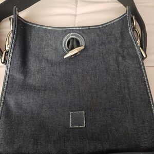 Dooney & Bourke Denim Blue Shoulder Bag Vintage